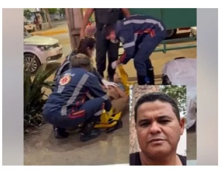 Motorista em Hilux atira e mata policial em frente de mercado em MT