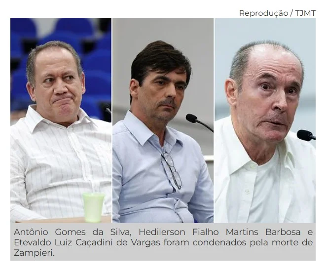 MP recorre para aumentar penas dos três condenados pela morte de advogado em Cuiabá