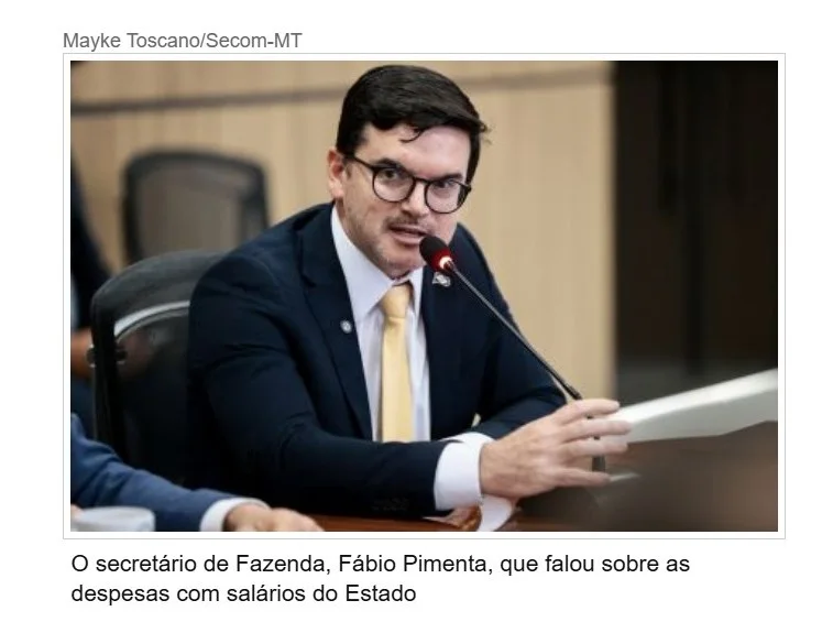 Sefaz vê risco de folha “comprometer orçamento” e prega controle