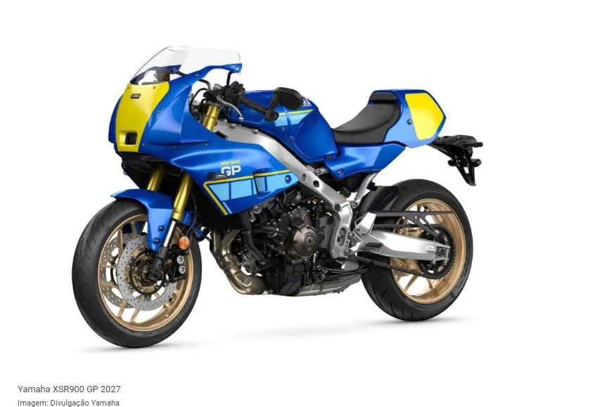 Yamaha XSR900 GP 2027 é lançada; detalhes e fotos