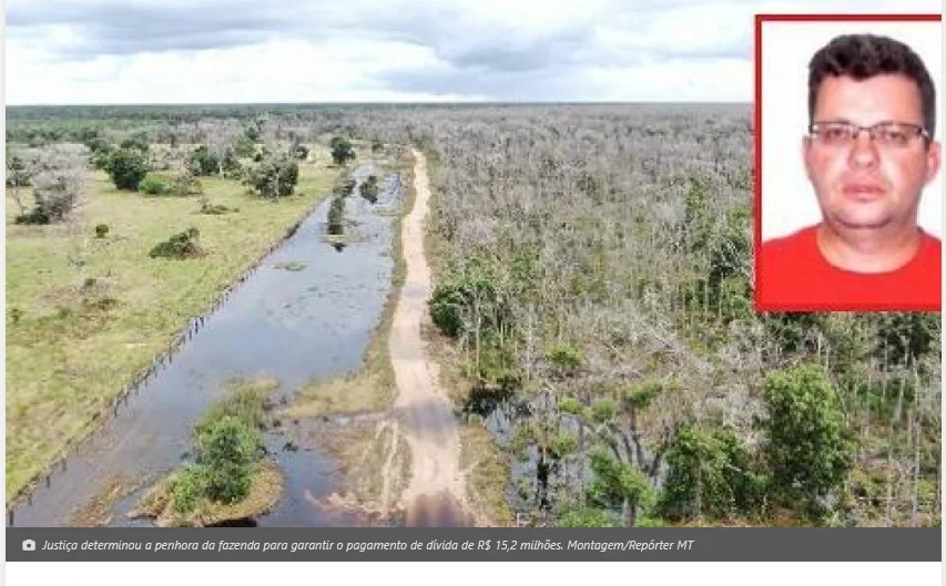 Justiça determina penhora de fazenda de "maior desmatador do Pantanal" por dívida com o Banco do Brasil