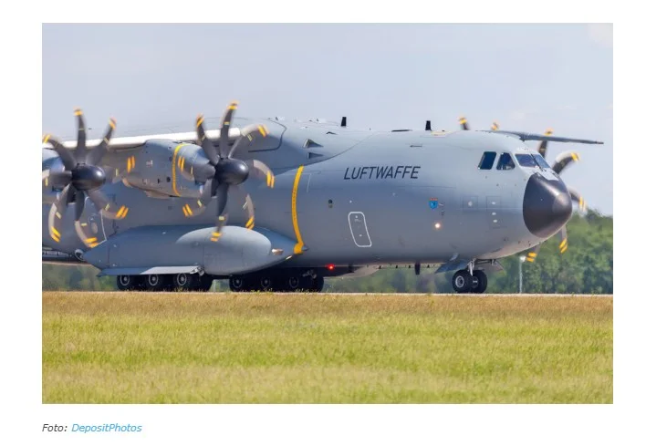Luftwaffe avalia comprar mais 16 aviões Airbus A400M para substituir unidades antigas sem proteção antimíssil