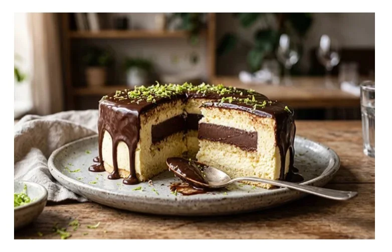 Se você ama limão e chocolate, precisa provar esta mousse de corte fácil e deliciosa
