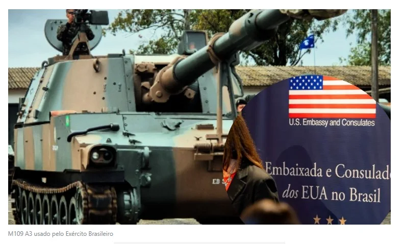 Americanos fiscalizam o uso de equipamentos militares dentro do Brasil: embaixada dos EUA monitora blindados usados pelo Exército Brasileiro
