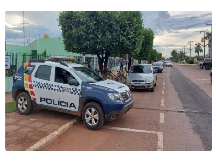 Homem é baleado dentro de hotel após resistir à abordagem da PM em cidade de MT.