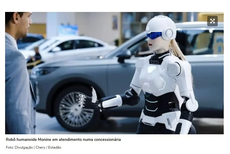 Além dos carros: Omoda lança robô doméstico e confirma "atendente com IA" no Brasil
