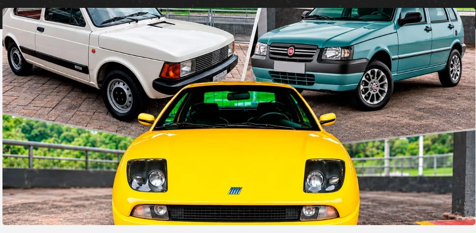 Vídeo: dirigimos 147, Uno Mille e Coupé Turbo nos 50 anos da Fiat
