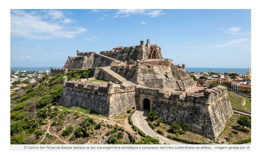 Muralhas, fortalezas e palácios diante do mar do Caribe: a cidade colombiana que protege um dos sistemas de fortificações mais extensos da América do Sul