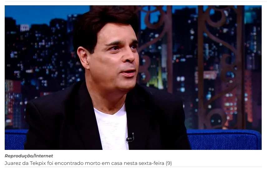 Morre Juarez Pontes, o Juarez da Tekpix, que marcou época na TV